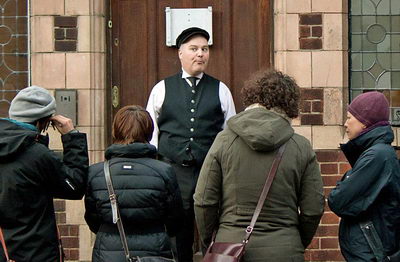 Guildford Museum - Ghost Tour leader's soul is removed by a camera